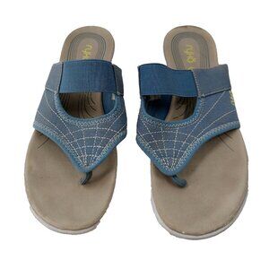 ryka memory foam thong flip flop sandals , size  EU 38 US 8